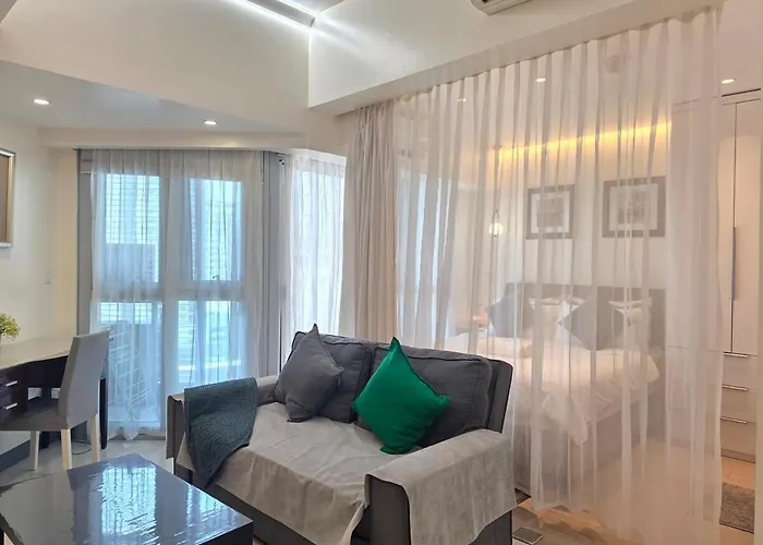 Bgc Uptown Parksuites Spacious Cosy Vibe One Bedroom Unit With Balcony And View Apartamento Manila