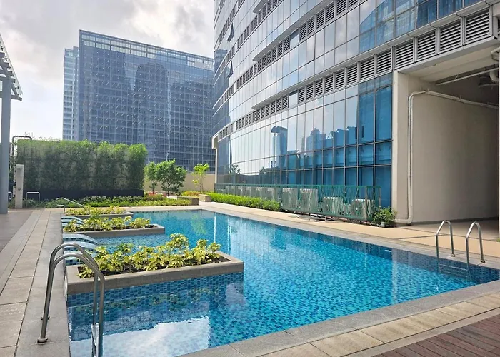 Bgc Uptown Parksuites Spacious Cosy Vibe One Bedroom Unit With Balcony And View Apartamento *