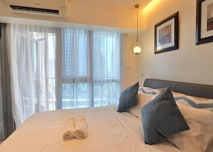 Bgc Uptown Parksuites Spacious Cosy Vibe One Bedroom Unit With Balcony And View Apartamento Manila