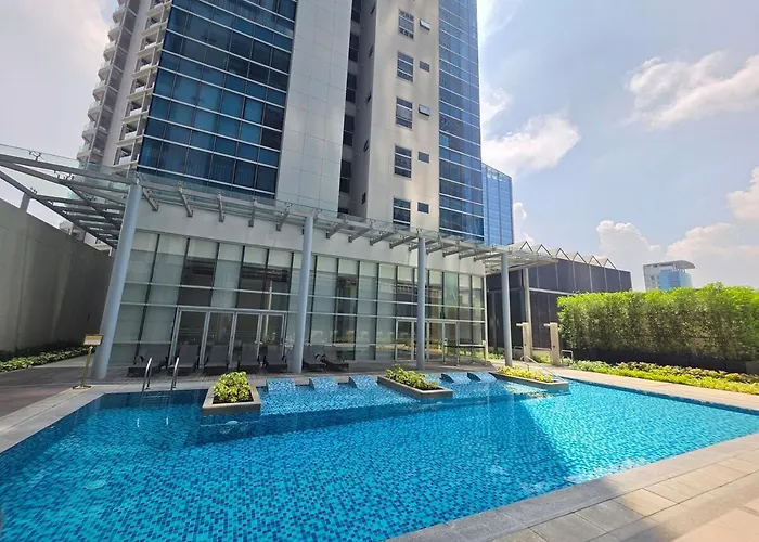 Bgc Uptown Parksuites Spacious Cosy Vibe One Bedroom Unit With Balcony And View