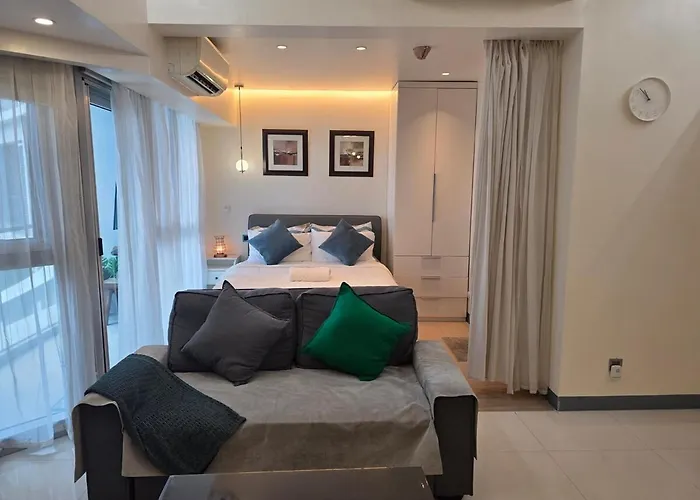Bgc Uptown Parksuites Spacious Cosy Vibe One Bedroom Unit With Balcony And View Apartamento Manila