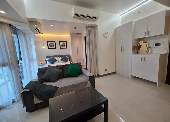 Bgc Uptown Parksuites Spacious Cosy Vibe One Bedroom Unit With Balcony And View Apartamento Manila